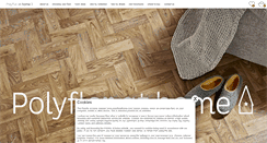 Desktop Screenshot of polyflorathome.com